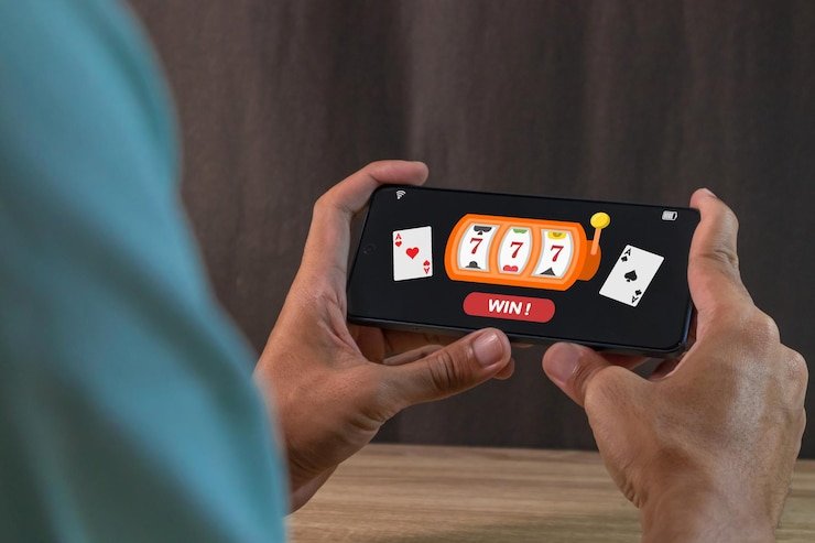 Pengguna membaca syarat promo akun